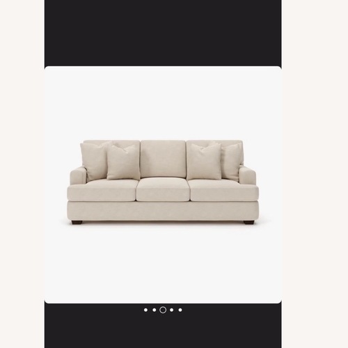Used Wayfair Beige 3-Seater Couch with Covers for sale on AptDeco