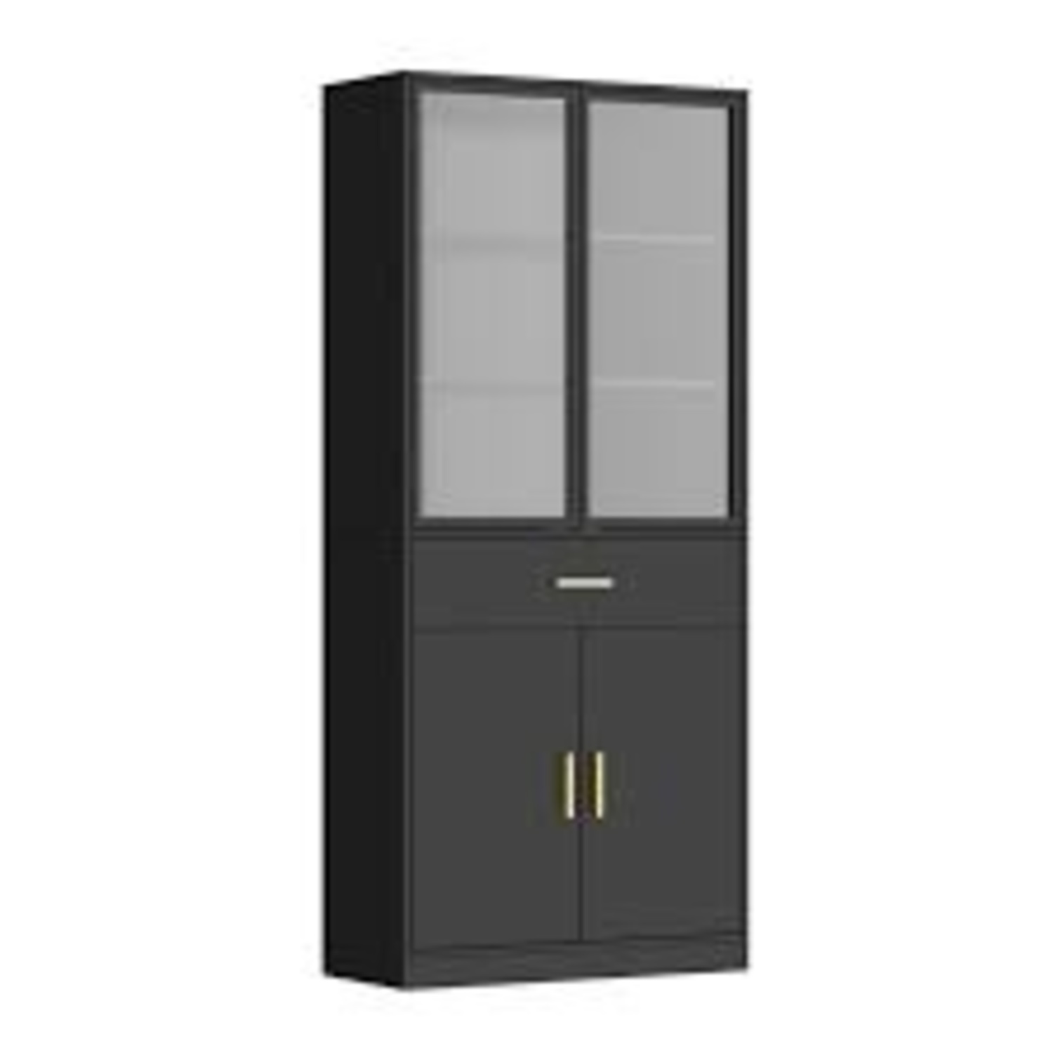 Black Wood Tall Armoire  - image-6