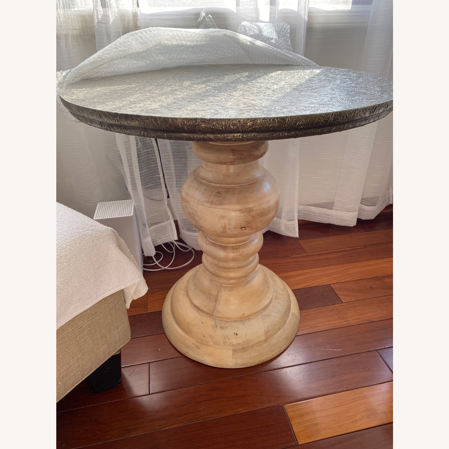 Lillie Pedestal Accent Table - image-1