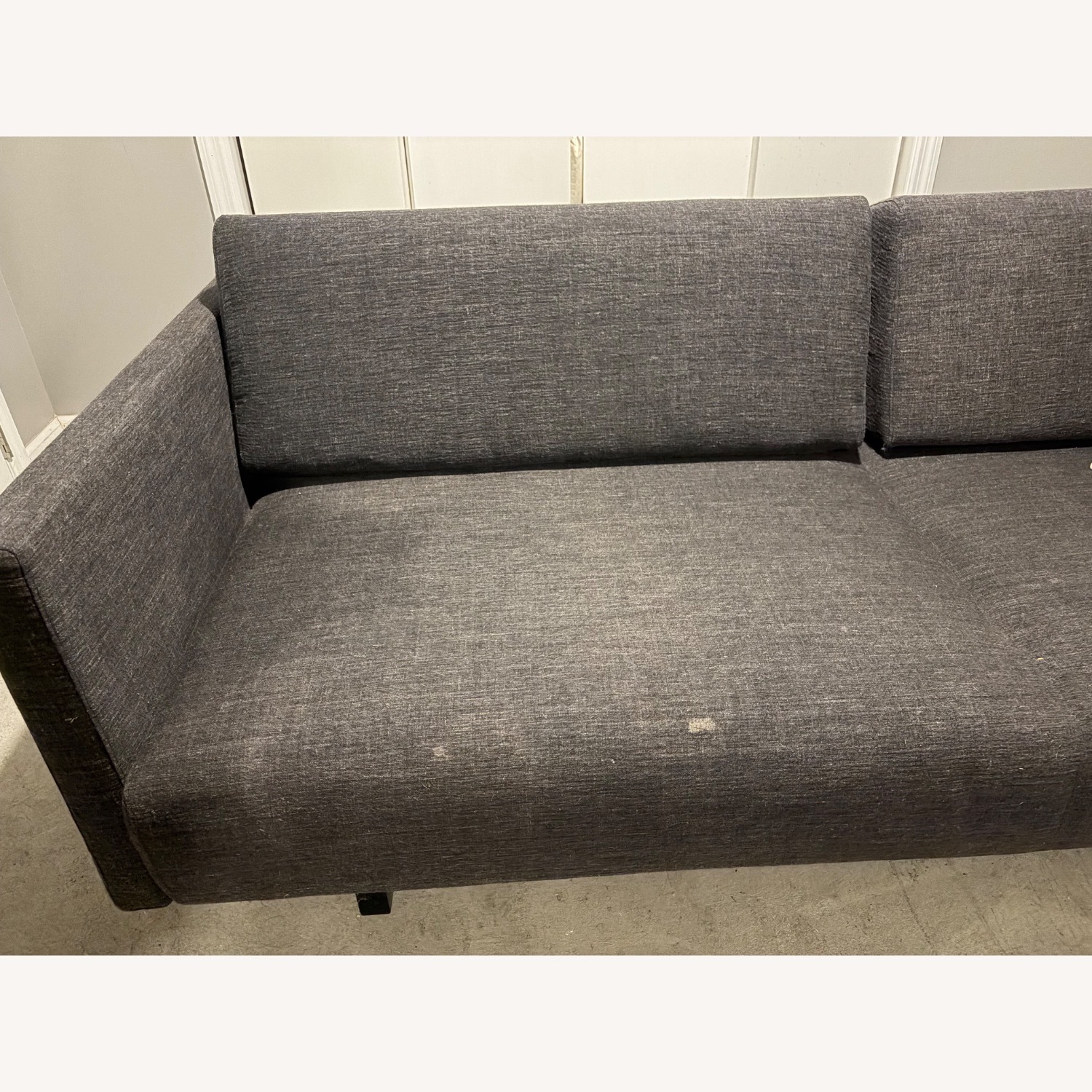 Design Within Reach Dark Gray Tuck Sleeper Sofa - image-4