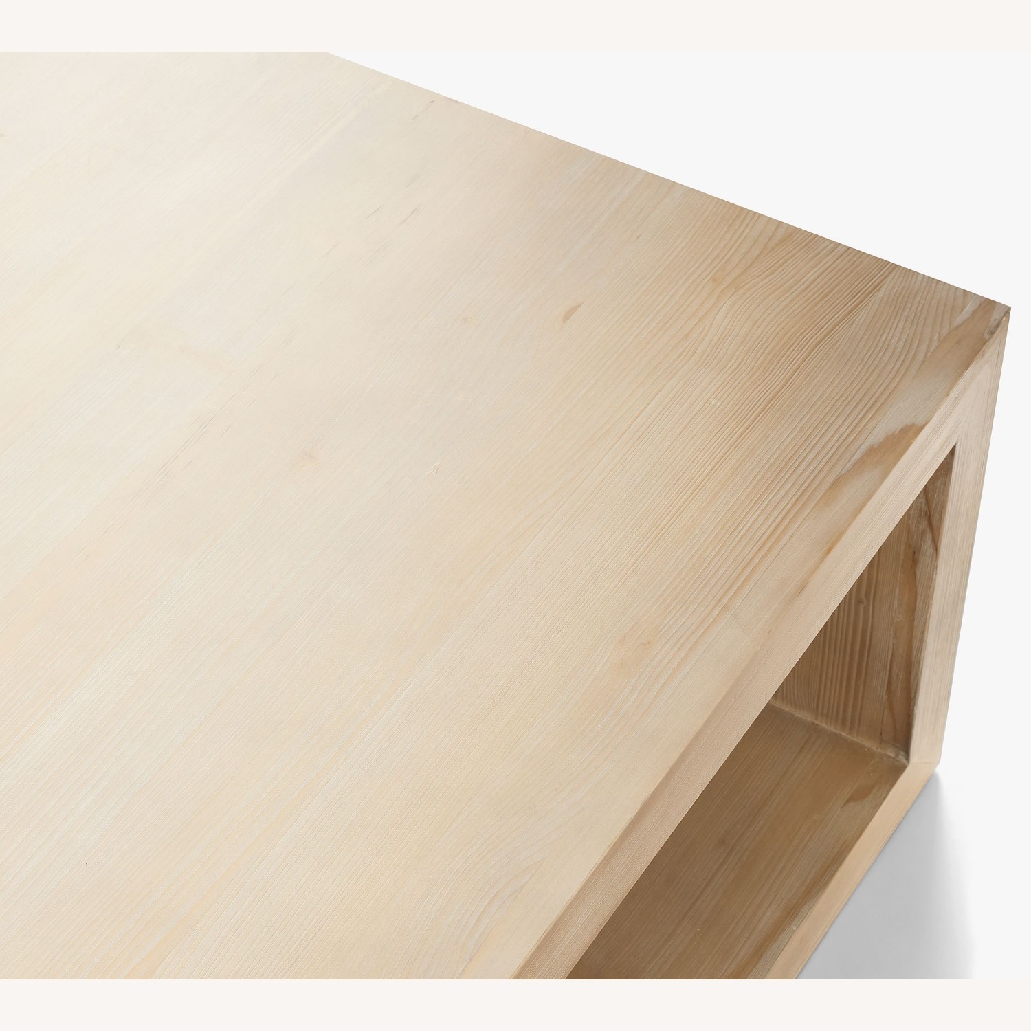 Pottery Barn Folsom Natural Wood Coffee Table - image-3