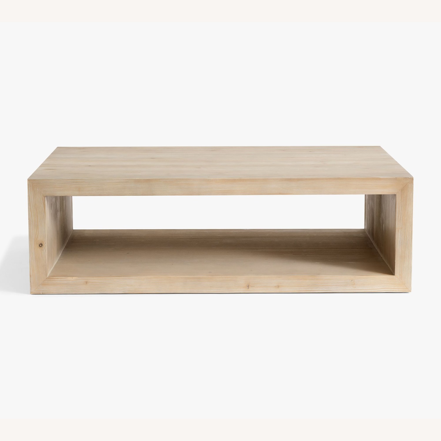 Pottery Barn Folsom Natural Wood Coffee Table - image-4
