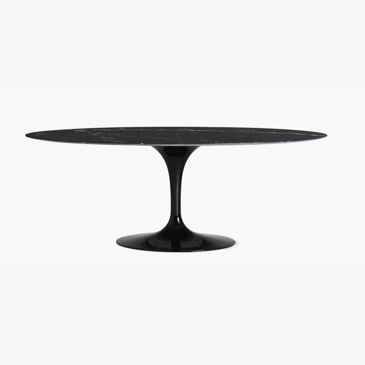 Design Within Reach Black Marble Dining Table - image-3