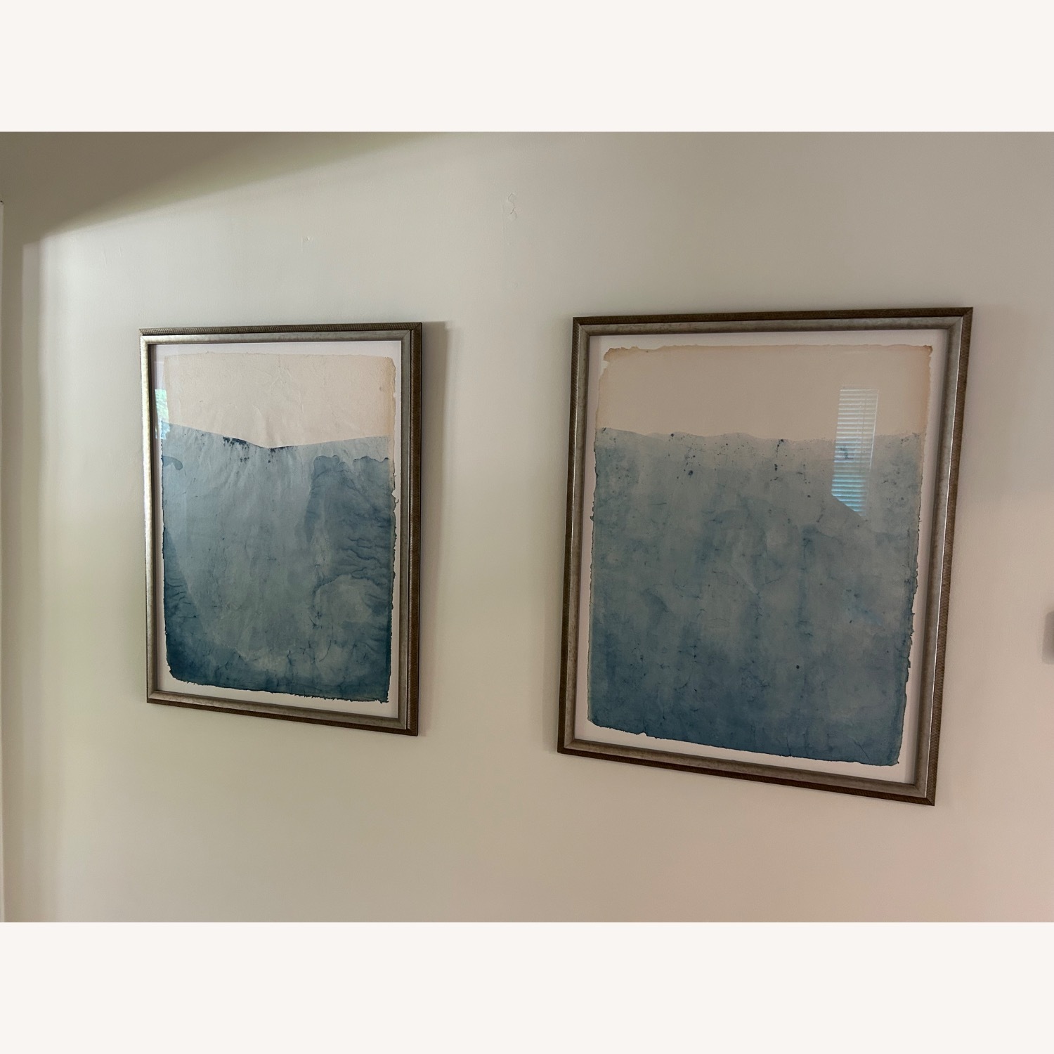 Set of 2 Watercolor Sea Paintings  - image-1