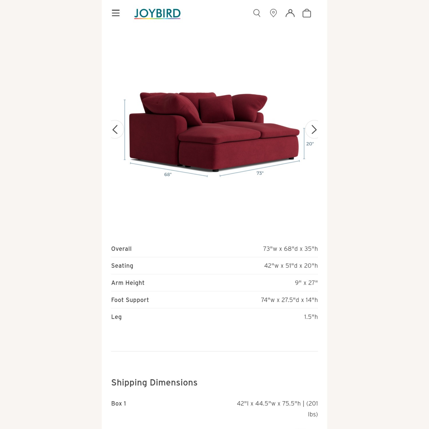 Joybrid Couch / Daybed  - image-5