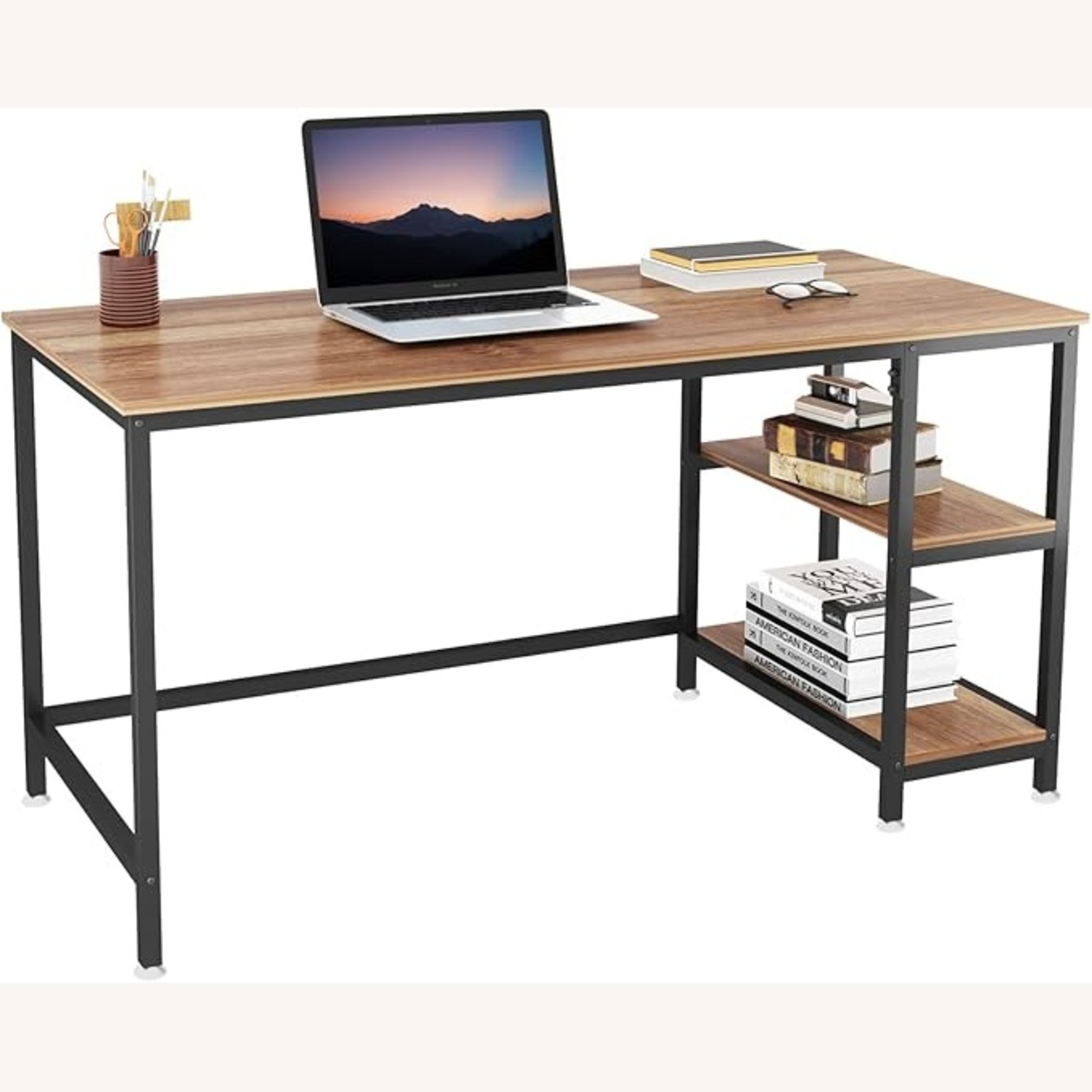 Desk With Open Shelves  - image-4