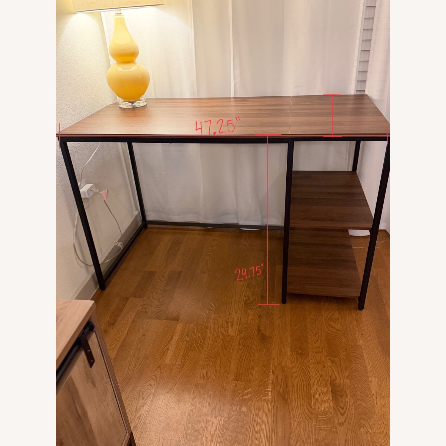 Desk With Open Shelves  - image-3
