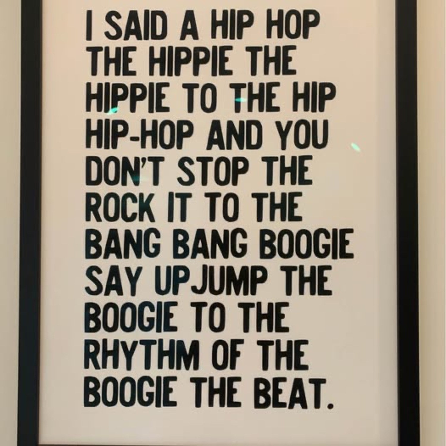 Huge Rapper's Delight Framed Print - image-1