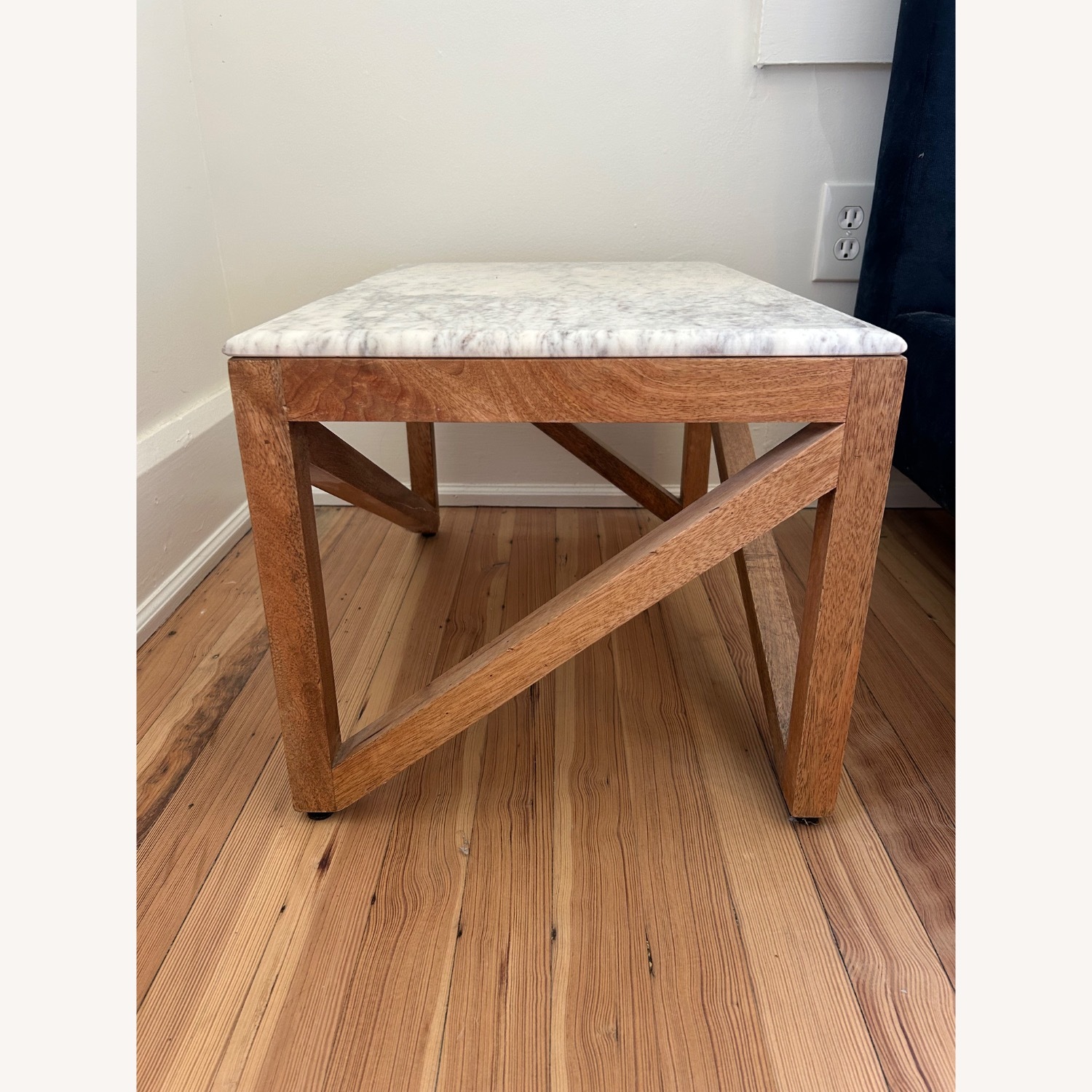 CB2 Marble and Wood Coffee Tables - image-4