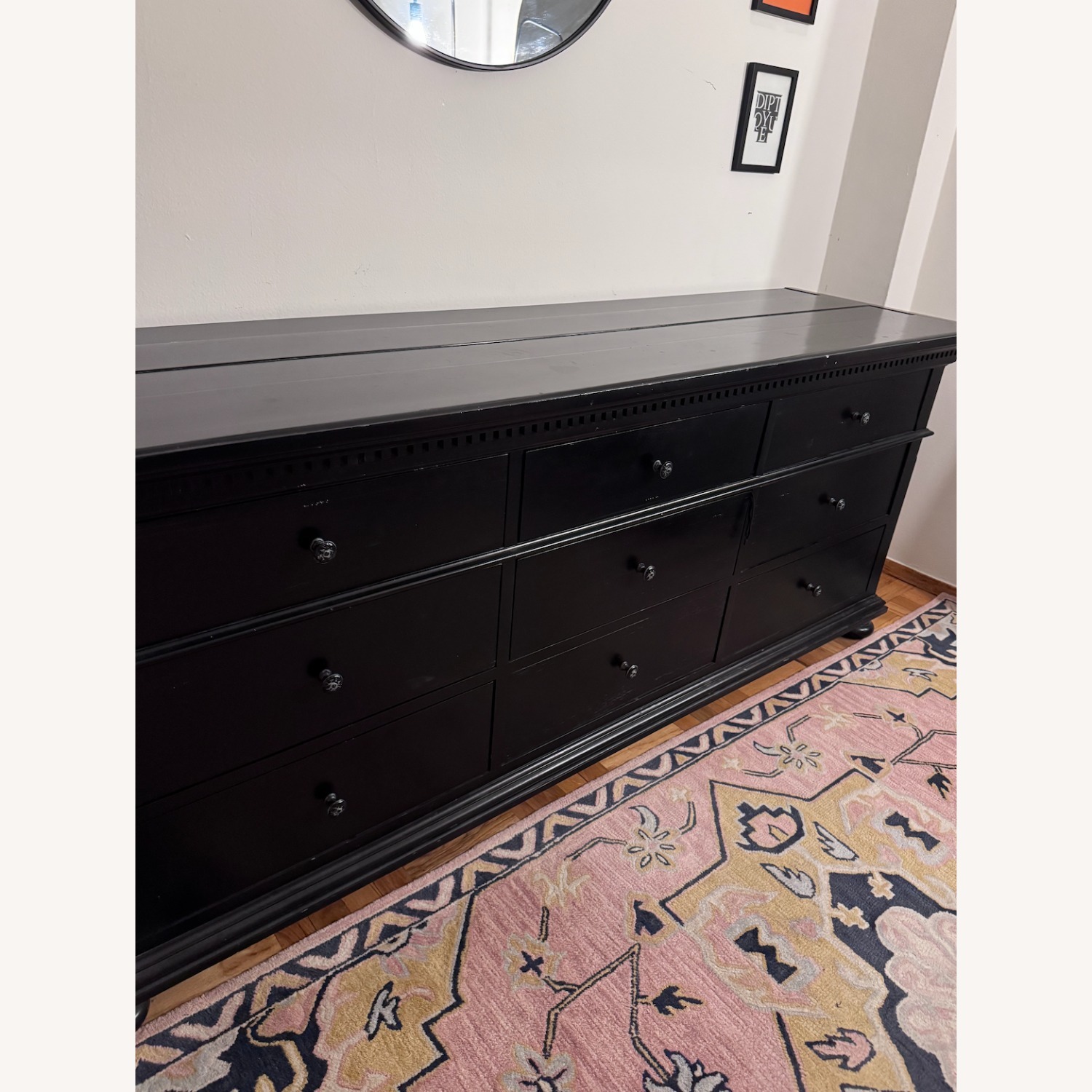 Restoration Hardware St. James Black Wood Dresser - image-2