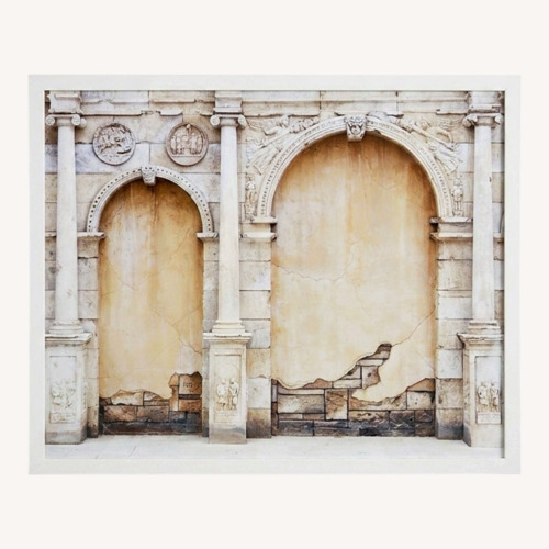 Used Extra Large Framed Roman Amphitheater Photograph for sale on AptDeco