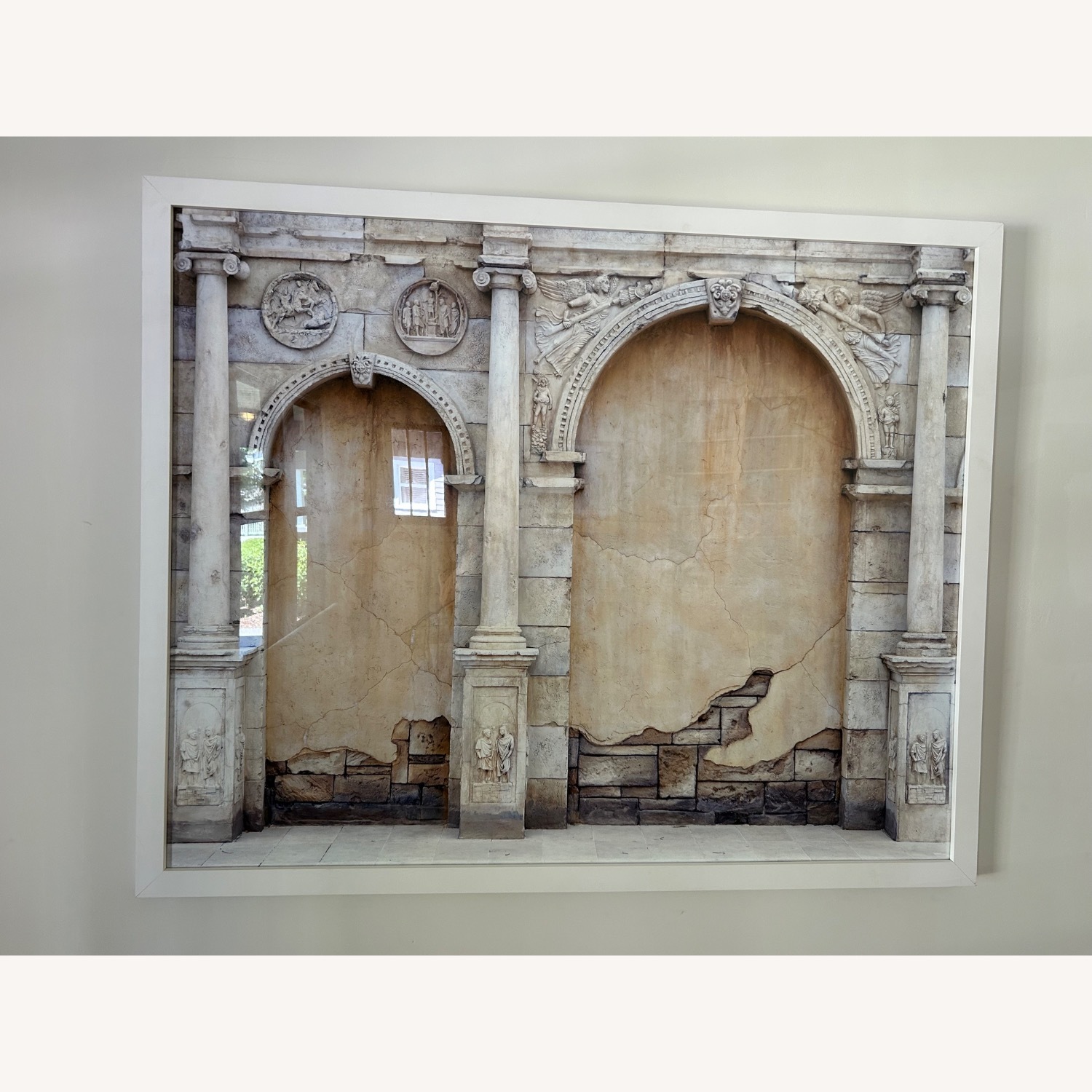 Extra Large Framed Roman Amphitheater Photograph - image-3