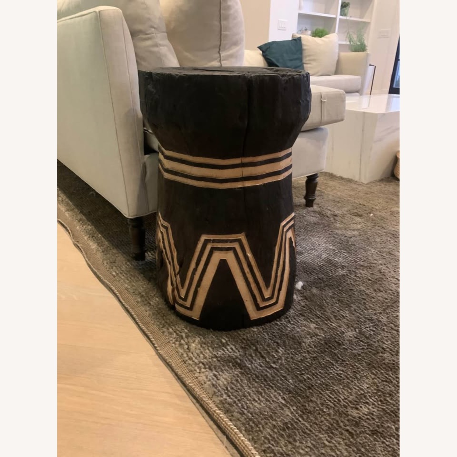 Javanese Teak Lesung Side Table - image-2