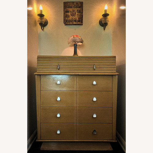 Used Vintage Art Deco Streamline Waterfall Dresser for sale on AptDeco