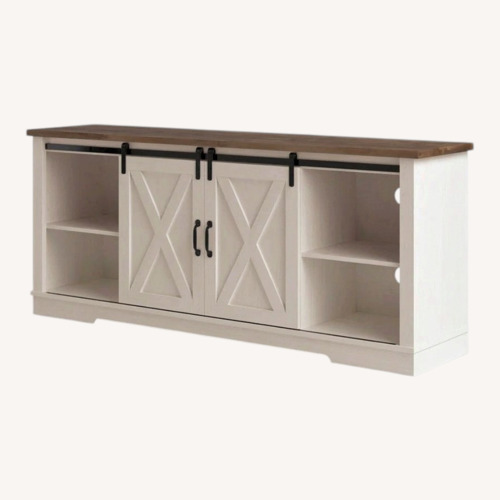 Used Wayfair Chiara Farmhouse TV Stand for sale on AptDeco