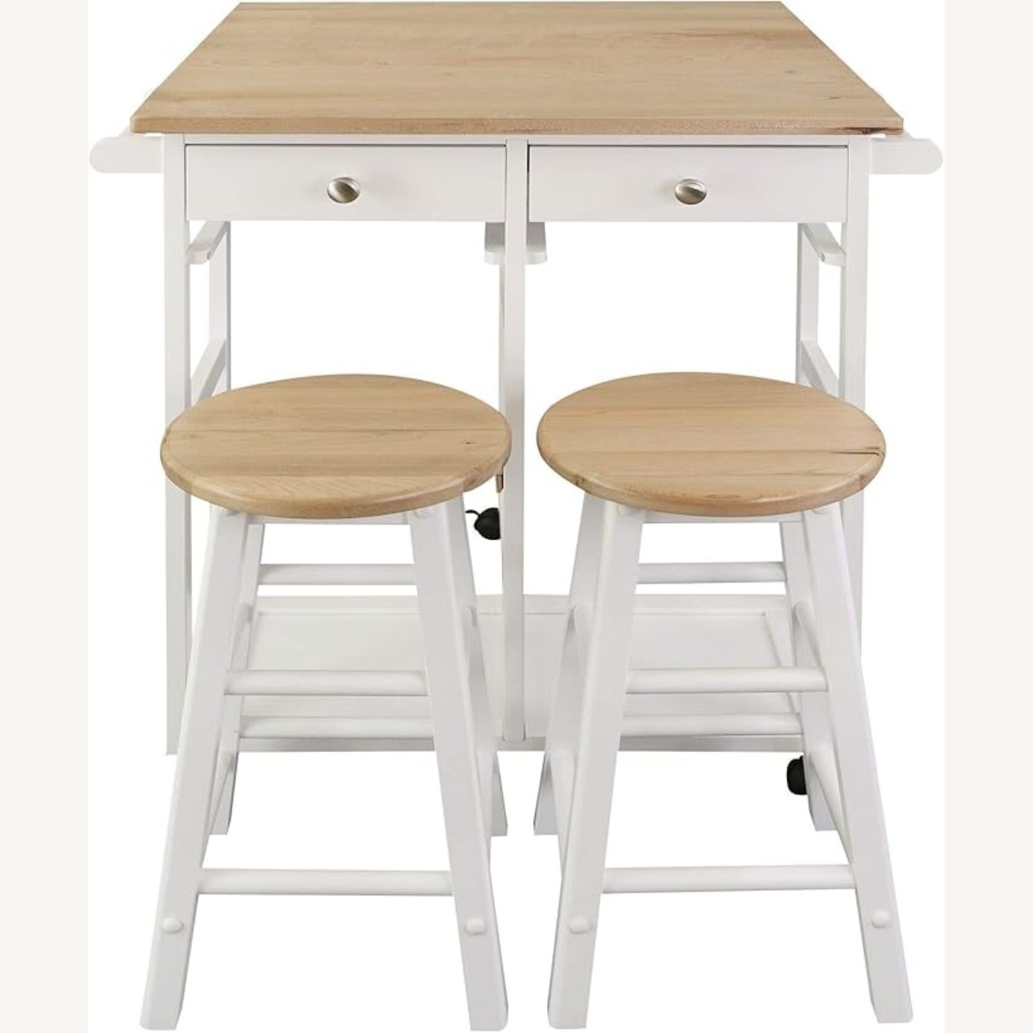 Amazon Wood Kitchen Cart - image-5
