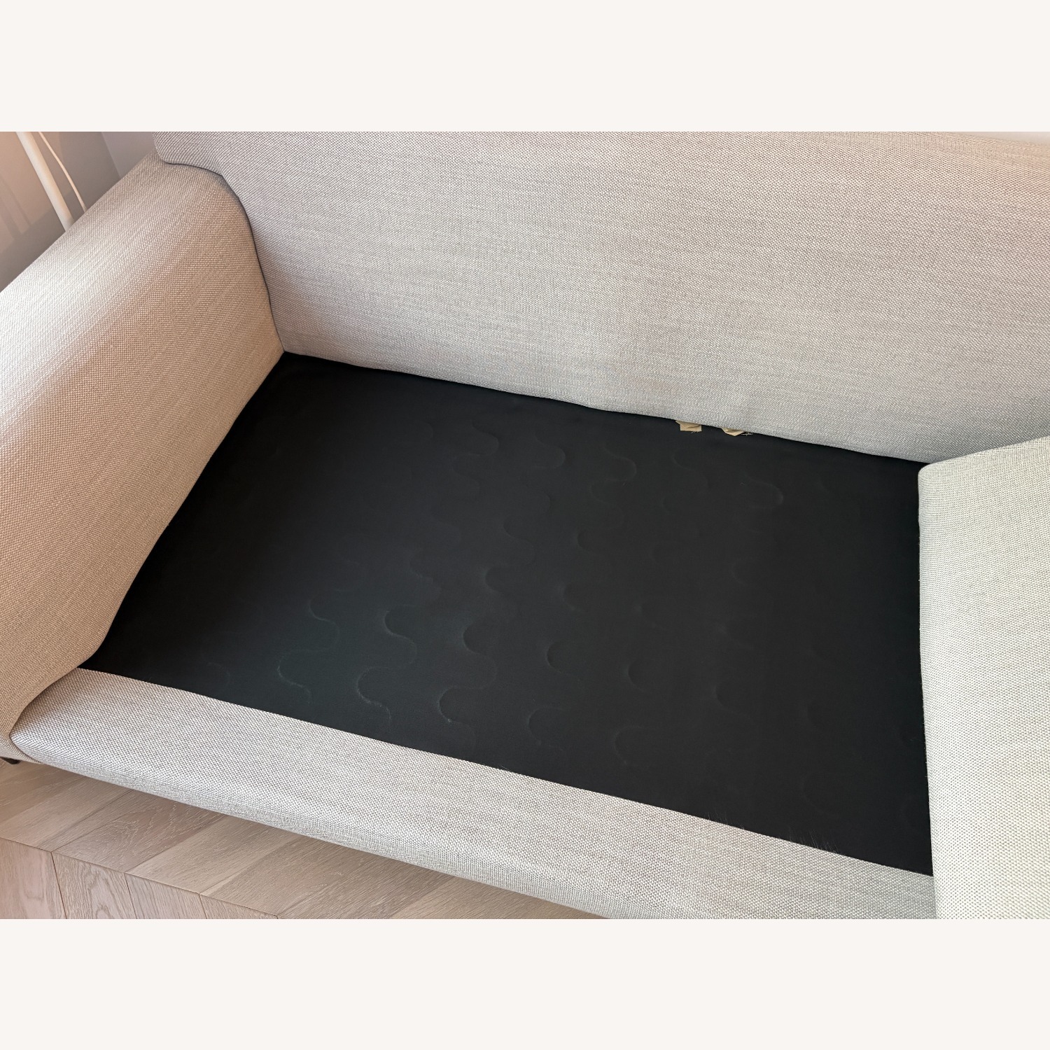 West Elm Harper 86 inch Sofa + Ottoman - image-4