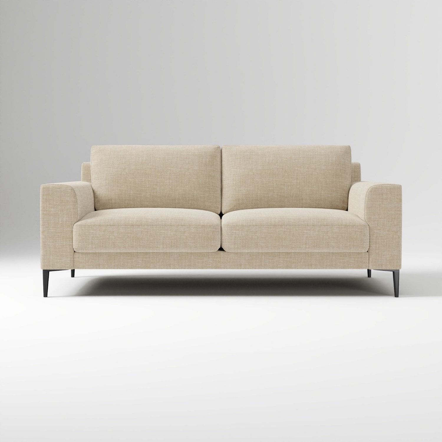 West Elm Harper 86 inch Sofa + Ottoman - image-7