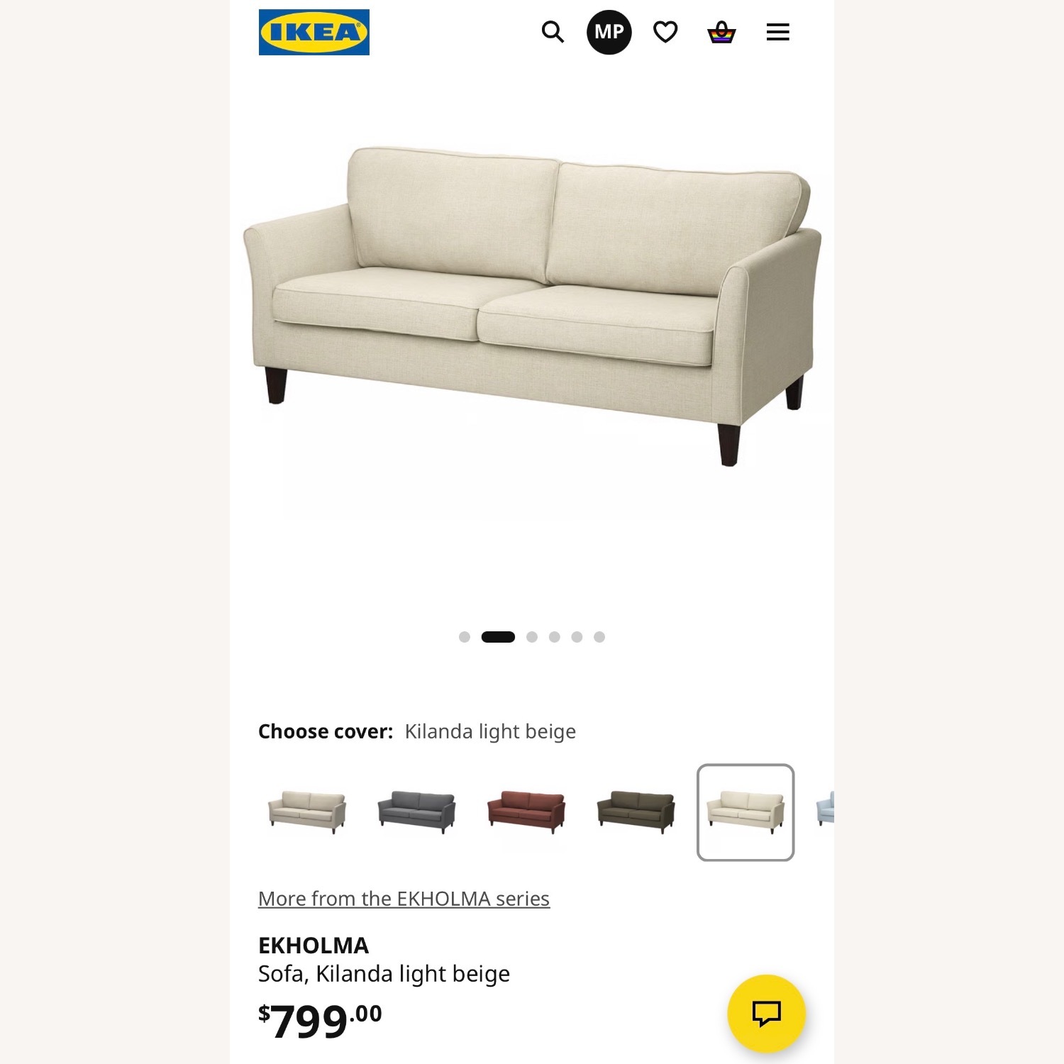 IKEA 2 Piece Sectional - image-2