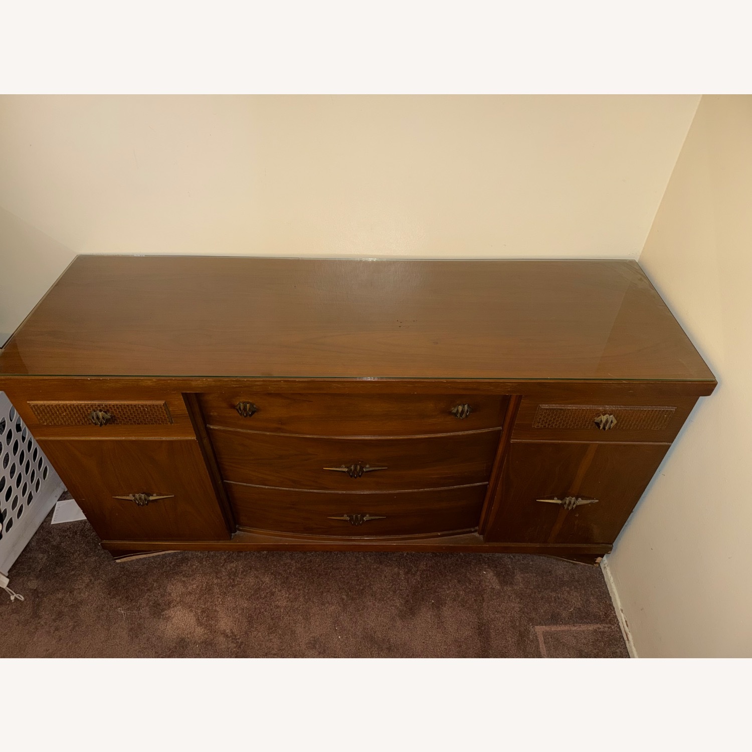 Stanley Vintage Dresser Glass Top  - image-4