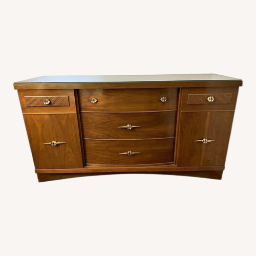 Used Stanley Vintage Dresser Glass Top  for sale on AptDeco