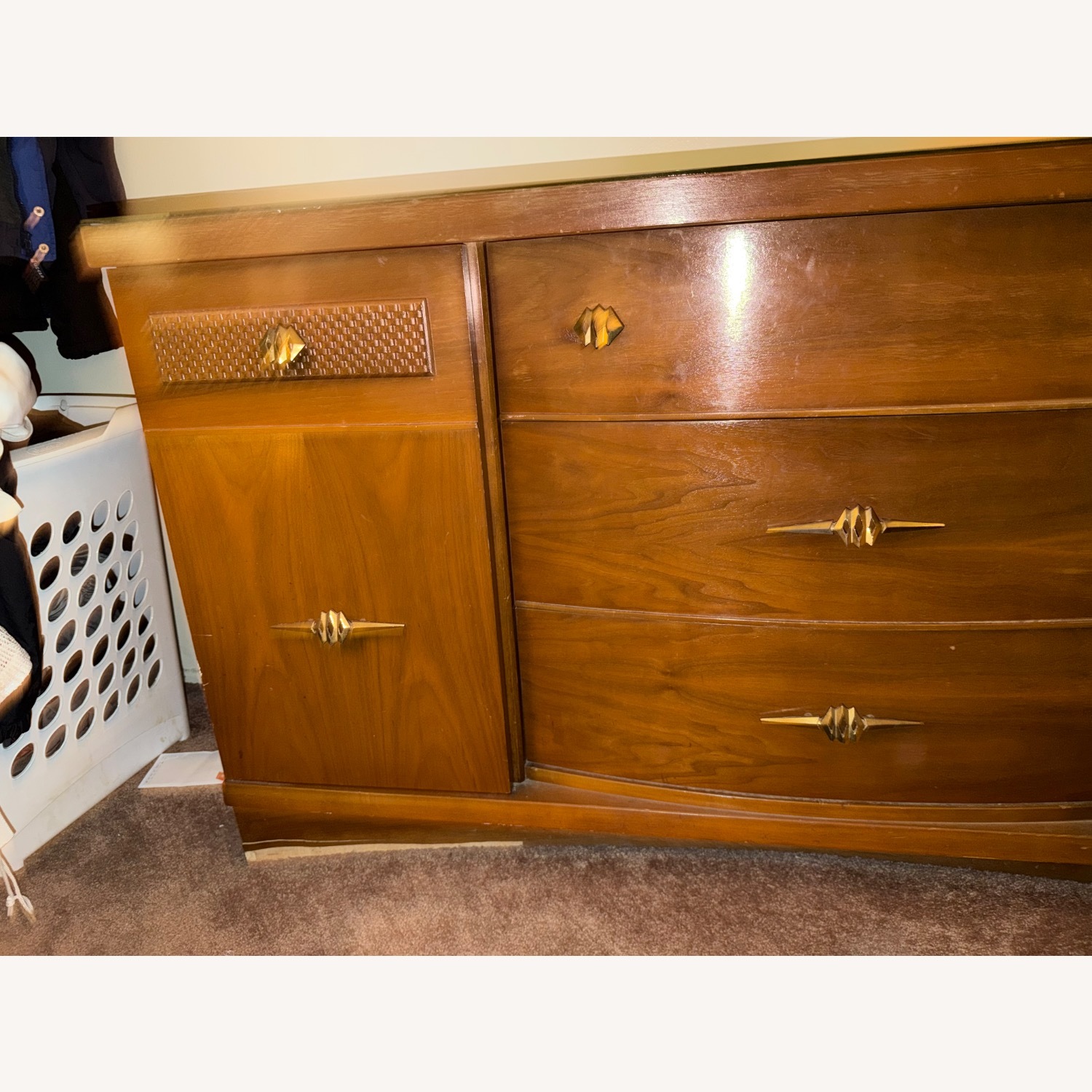 Stanley Vintage Dresser Glass Top  - image-3
