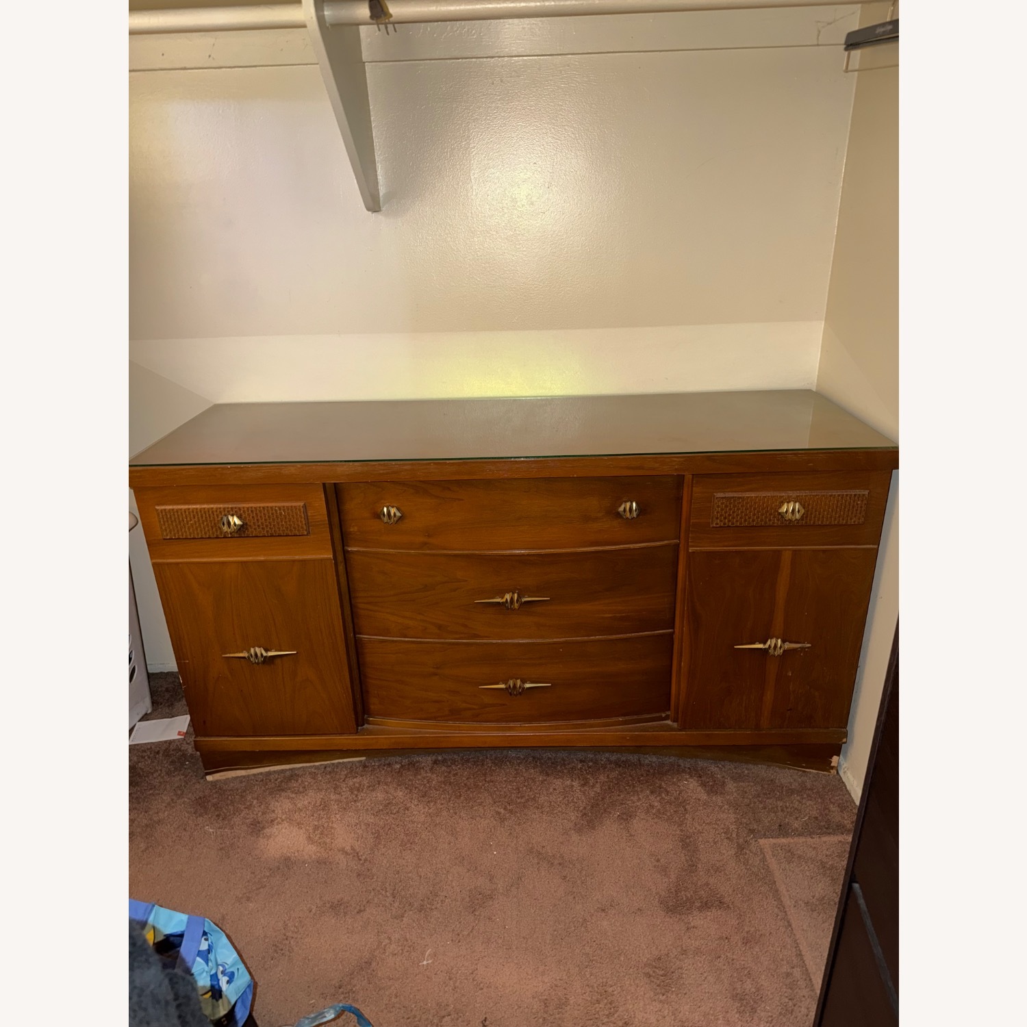 Stanley Vintage Dresser Glass Top  - image-2