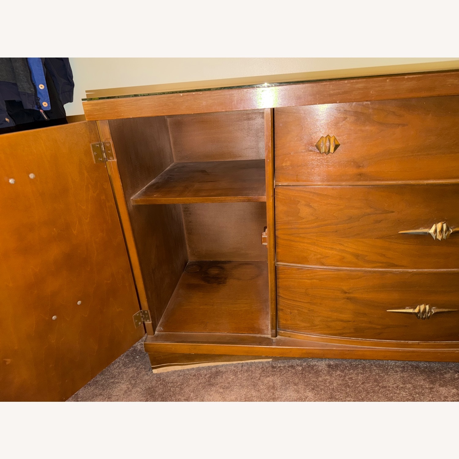 Stanley Vintage Dresser Glass Top  - image-5