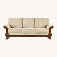 Light Brown 3+ Seater Sofa