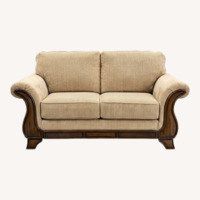 Light Brown 2 Seater Sofa