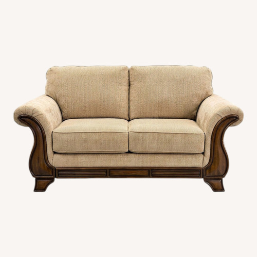 Used Light Brown 2 Seater Sofa for sale on AptDeco