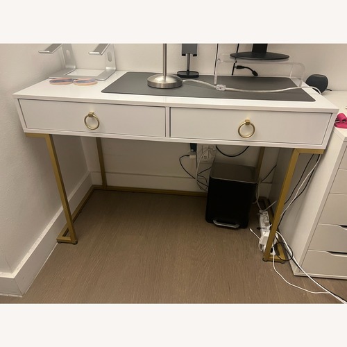 Used Walmart White Desk for sale on AptDeco