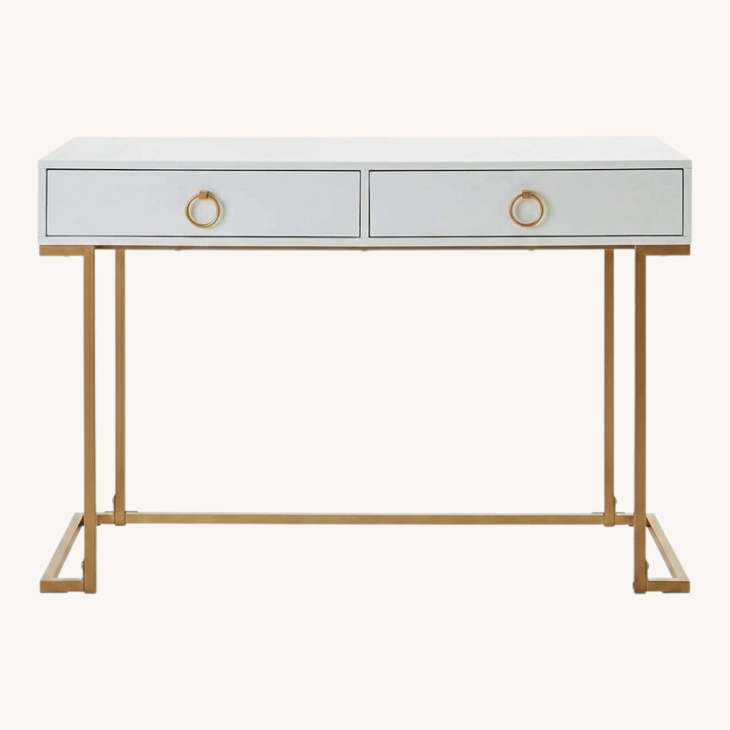 Walmart White Desk - image-0
