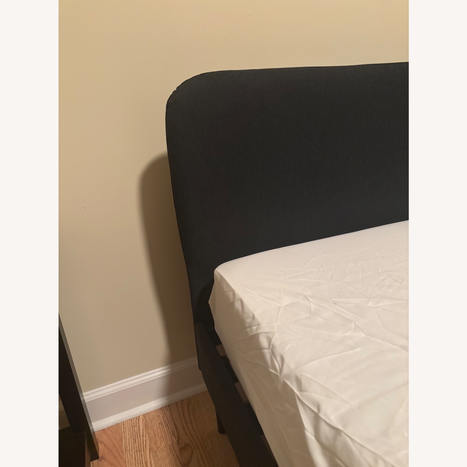 IKEA Upholstered Queen Bed Frame - image-2
