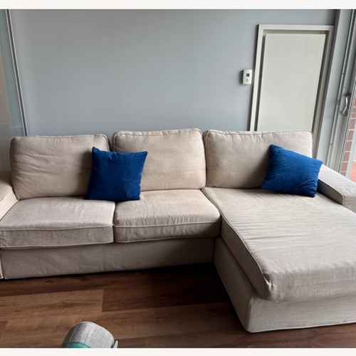 Used IKEA Kivik Fabric 3+ Piece Sectional for sale on AptDeco