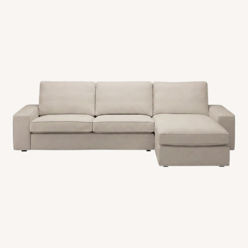 Used IKEA Kivik Fabric 3+ Piece Sectional for sale on AptDeco