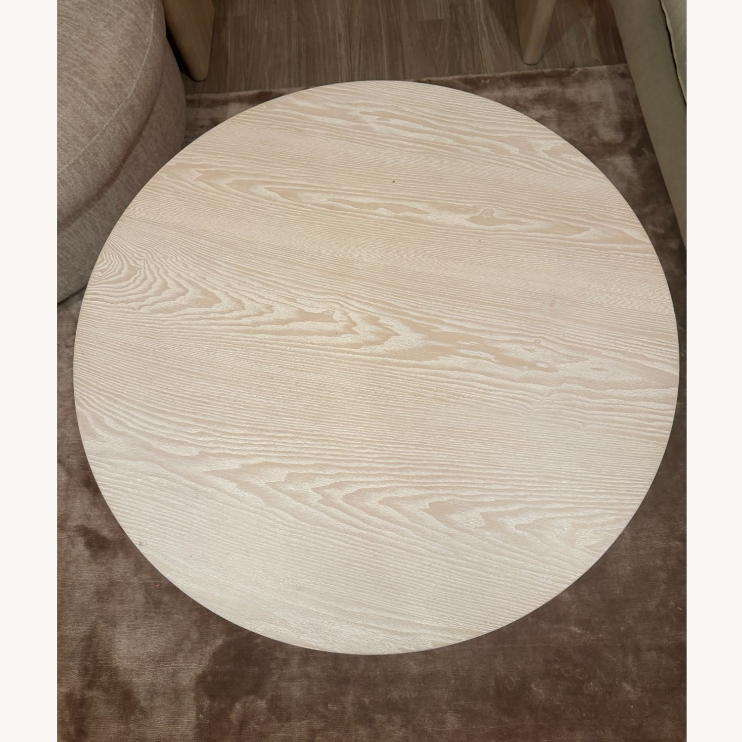 West Elm Volume Round Drum Coffee Table  - image-4