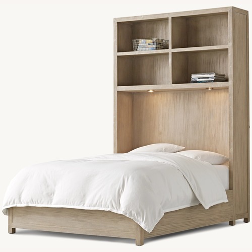 Used Restoration Hardware Laguna Twin Storage Cubby Bed for sale on AptDeco