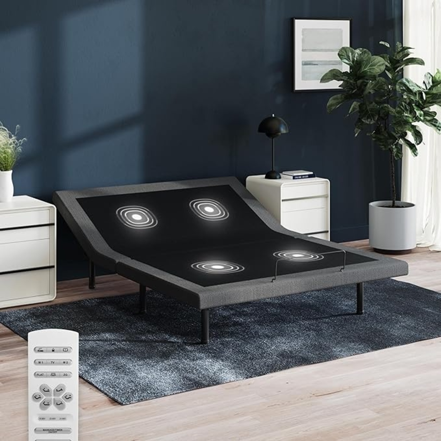 Amazon Black Metal Queen Bed - image-5