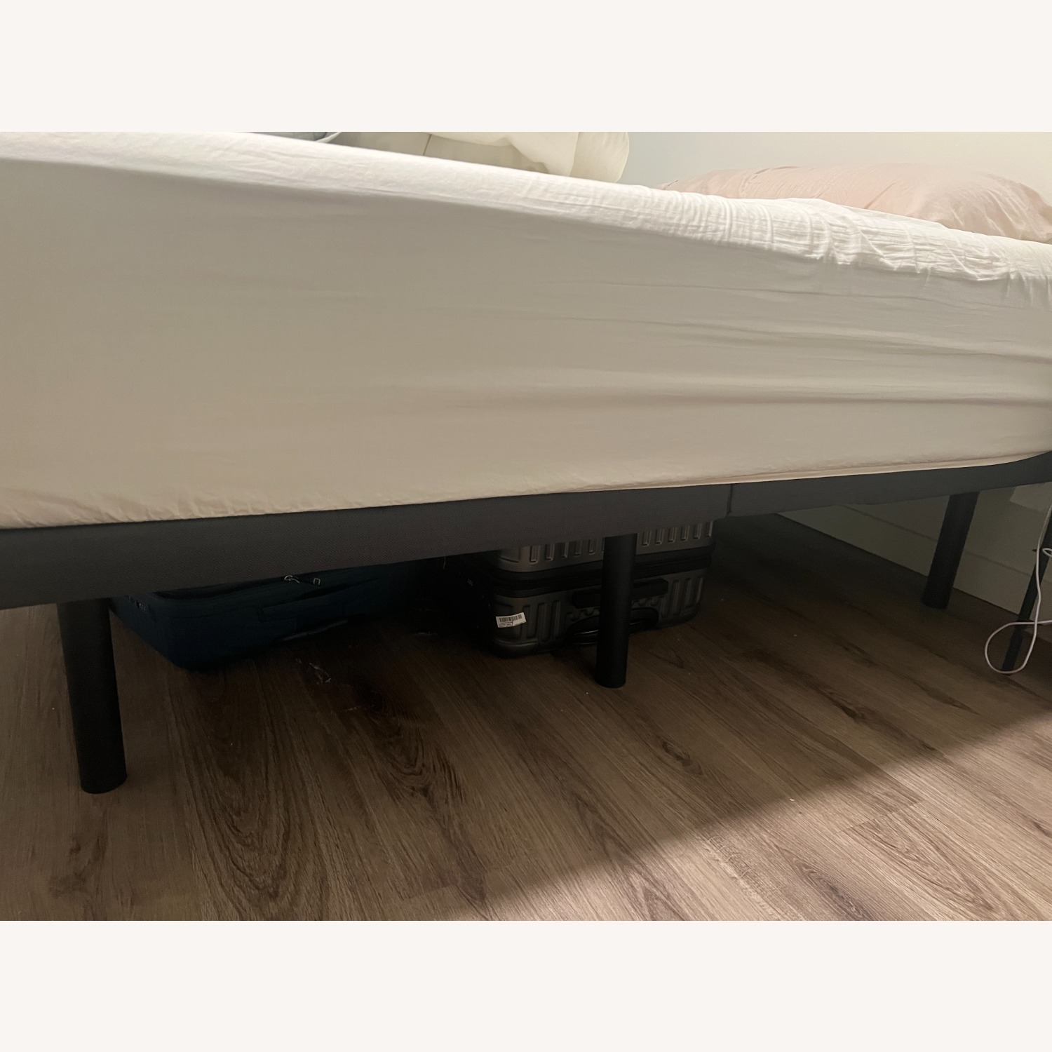 Amazon Black Metal Queen Bed - image-2