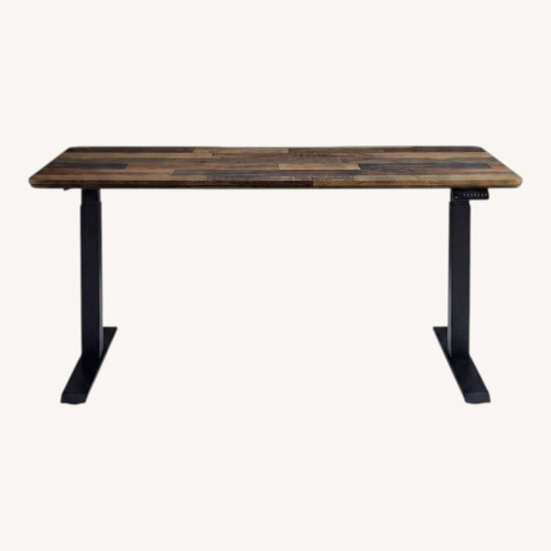 Used Amazon Vari Wood Electronic Standing Desk 72*30 for sale on AptDeco