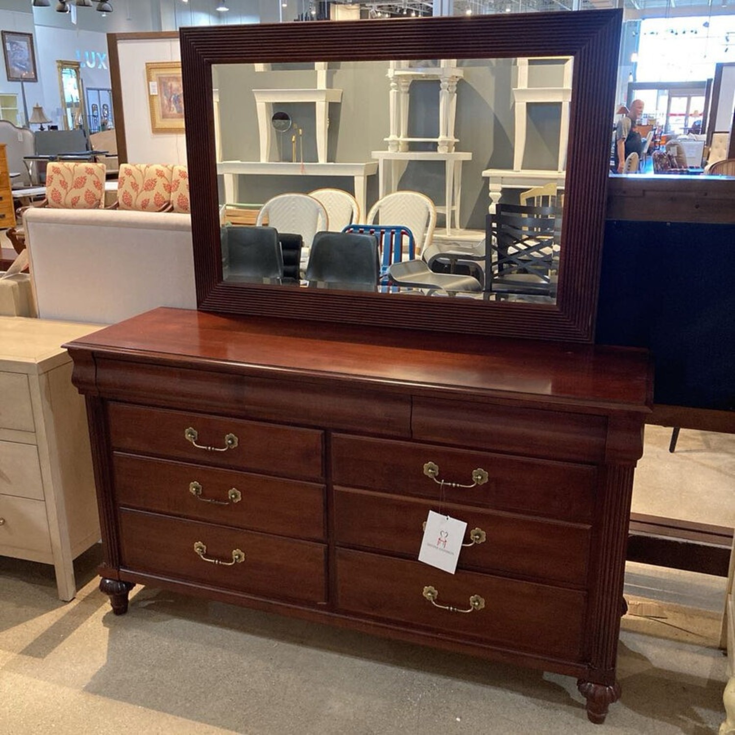 British Classics Dawson 9-Drawer w/ Mirror Dresser - image-3