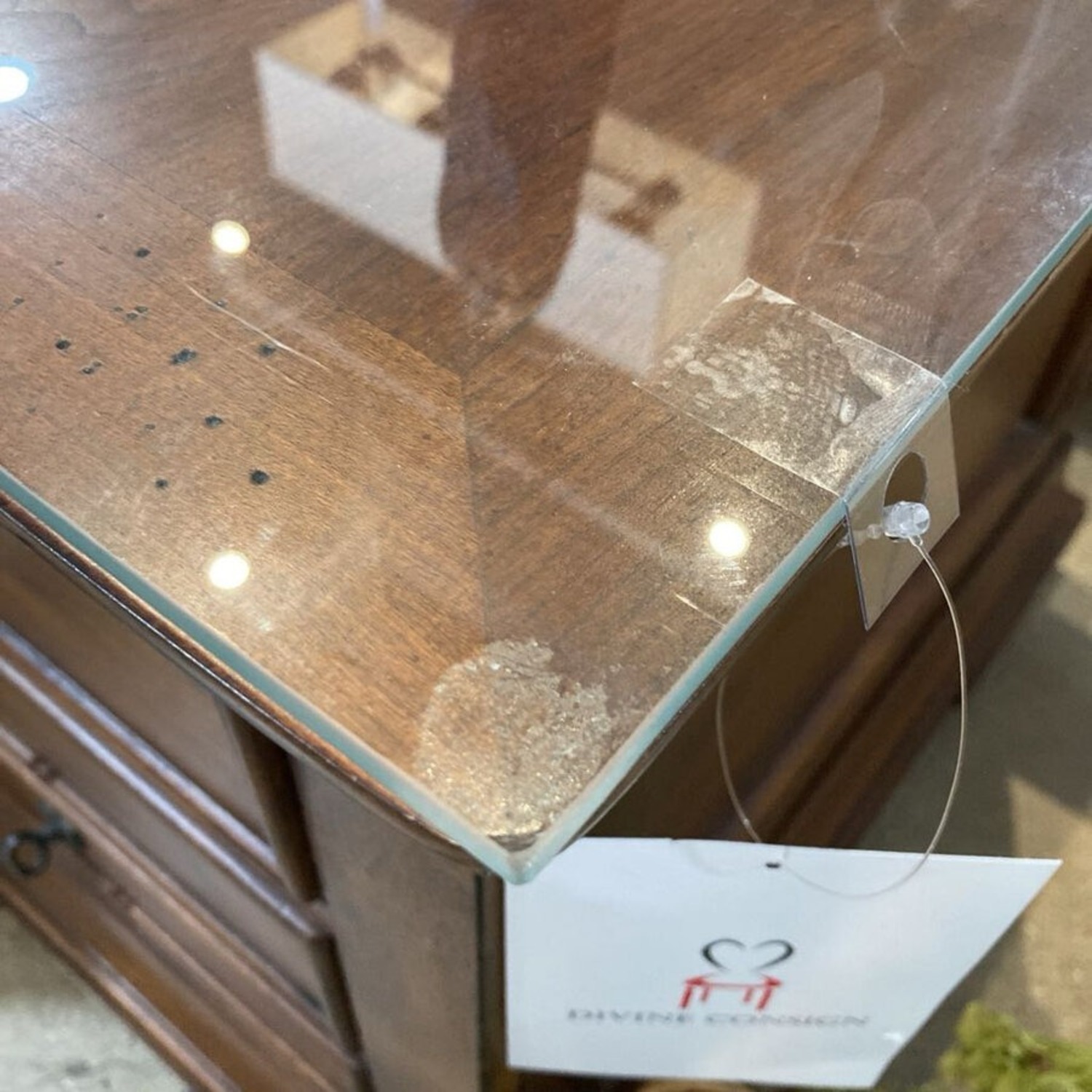 Hooker Furniture Solid Wood 2-Drawer Side Table - image-5