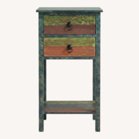 Wood Side Table