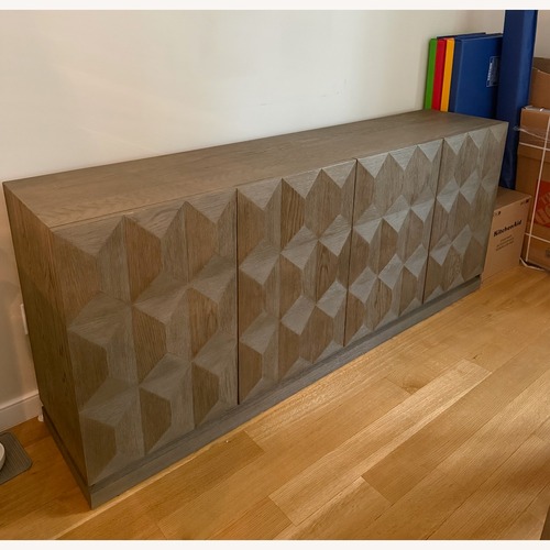 Used Restoration Hardware Geometric 4-Door Sideboard for sale on AptDeco