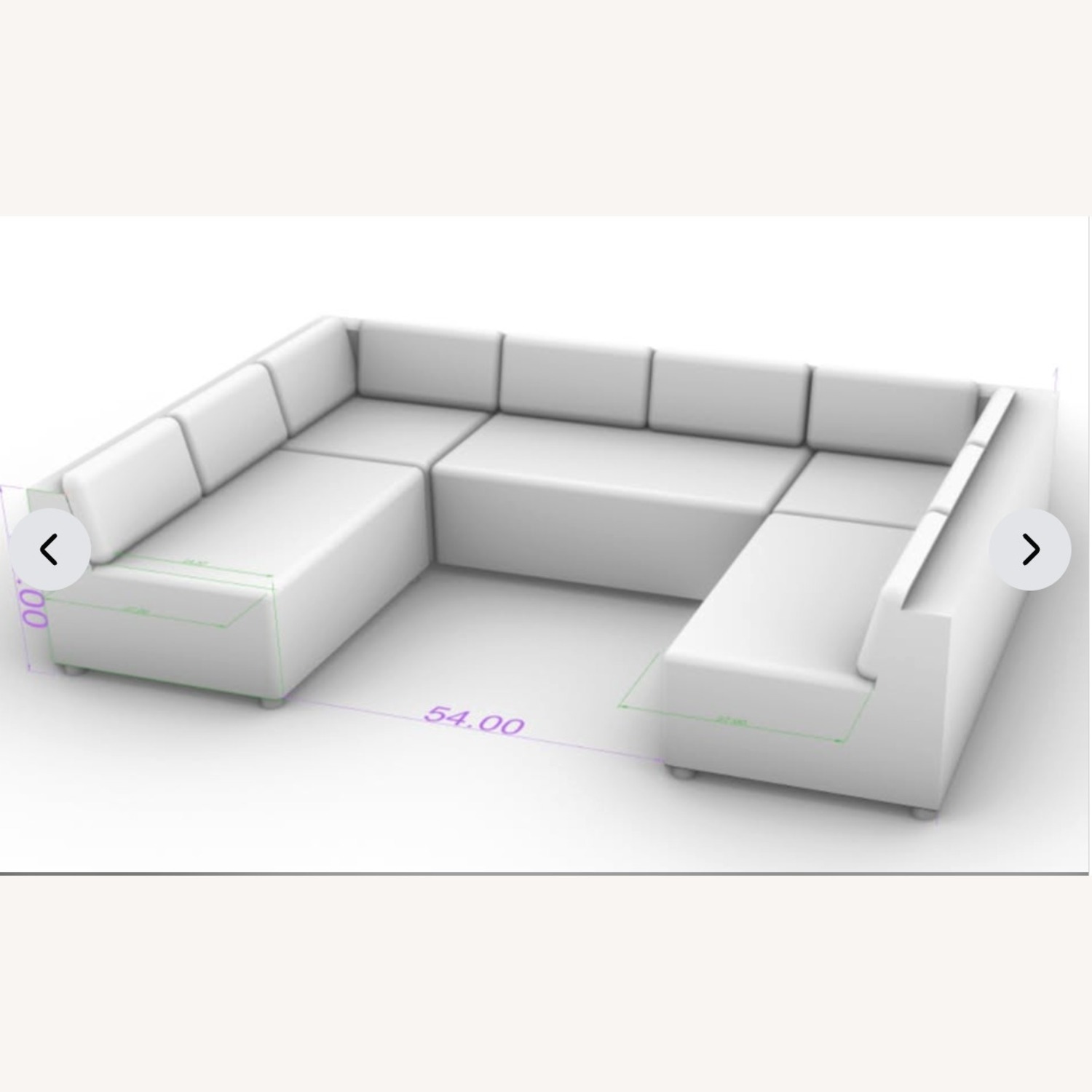 Custom Sectional Couch - image-5