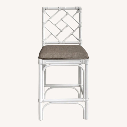 Used Wayfair White Wood Stools for sale on AptDeco