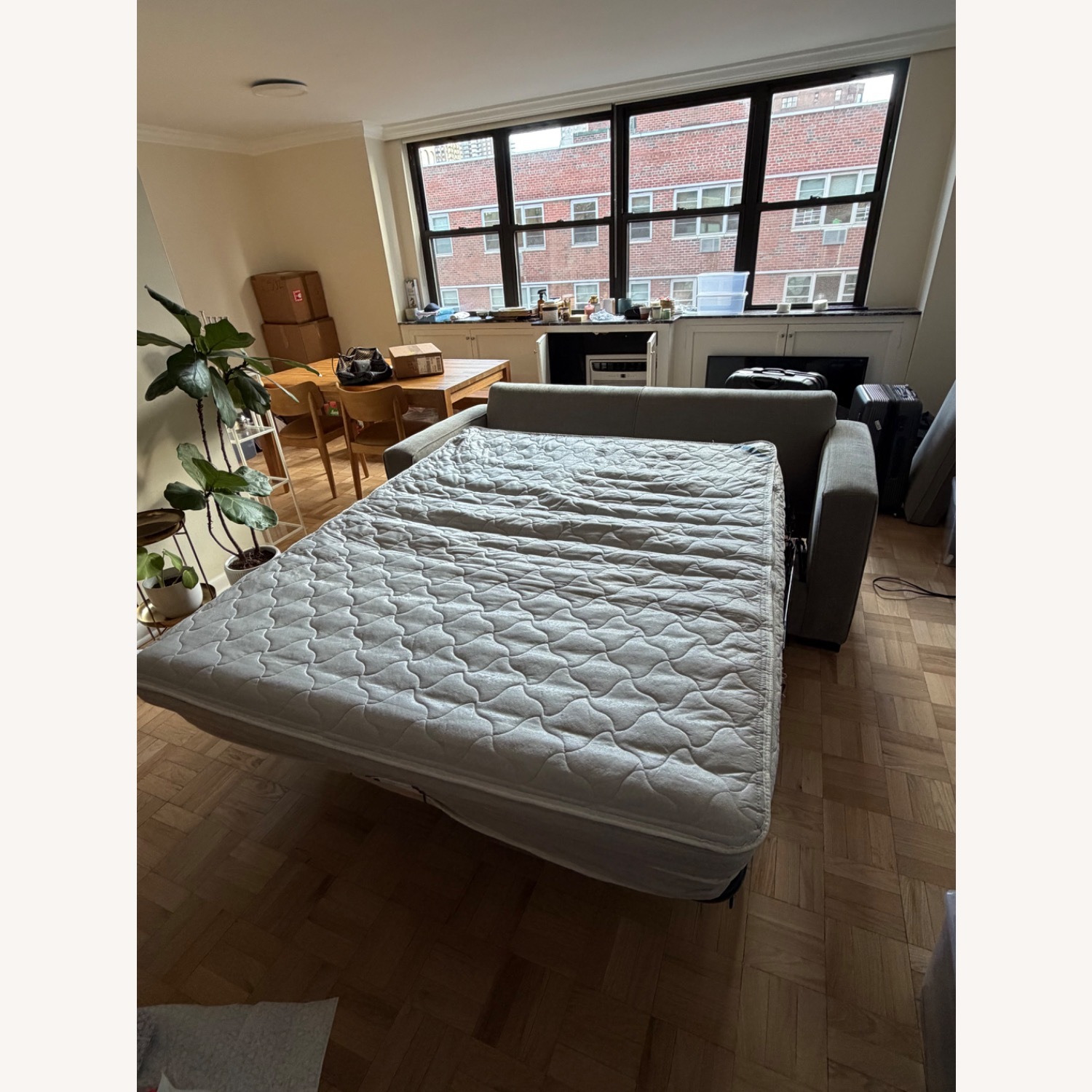 Room & Board Ian Gray Fabric Sleeper Sofa - image-2