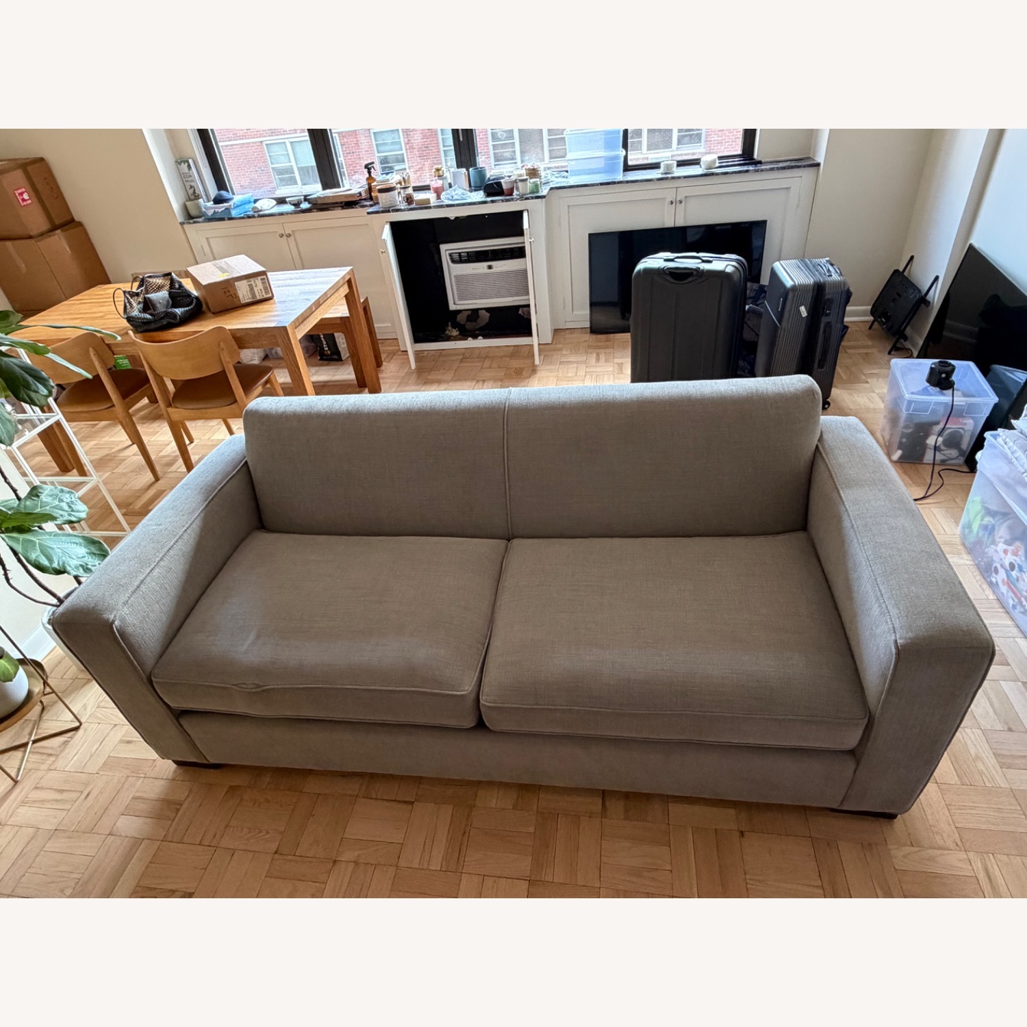 Room & Board Ian Gray Fabric Sleeper Sofa - image-3