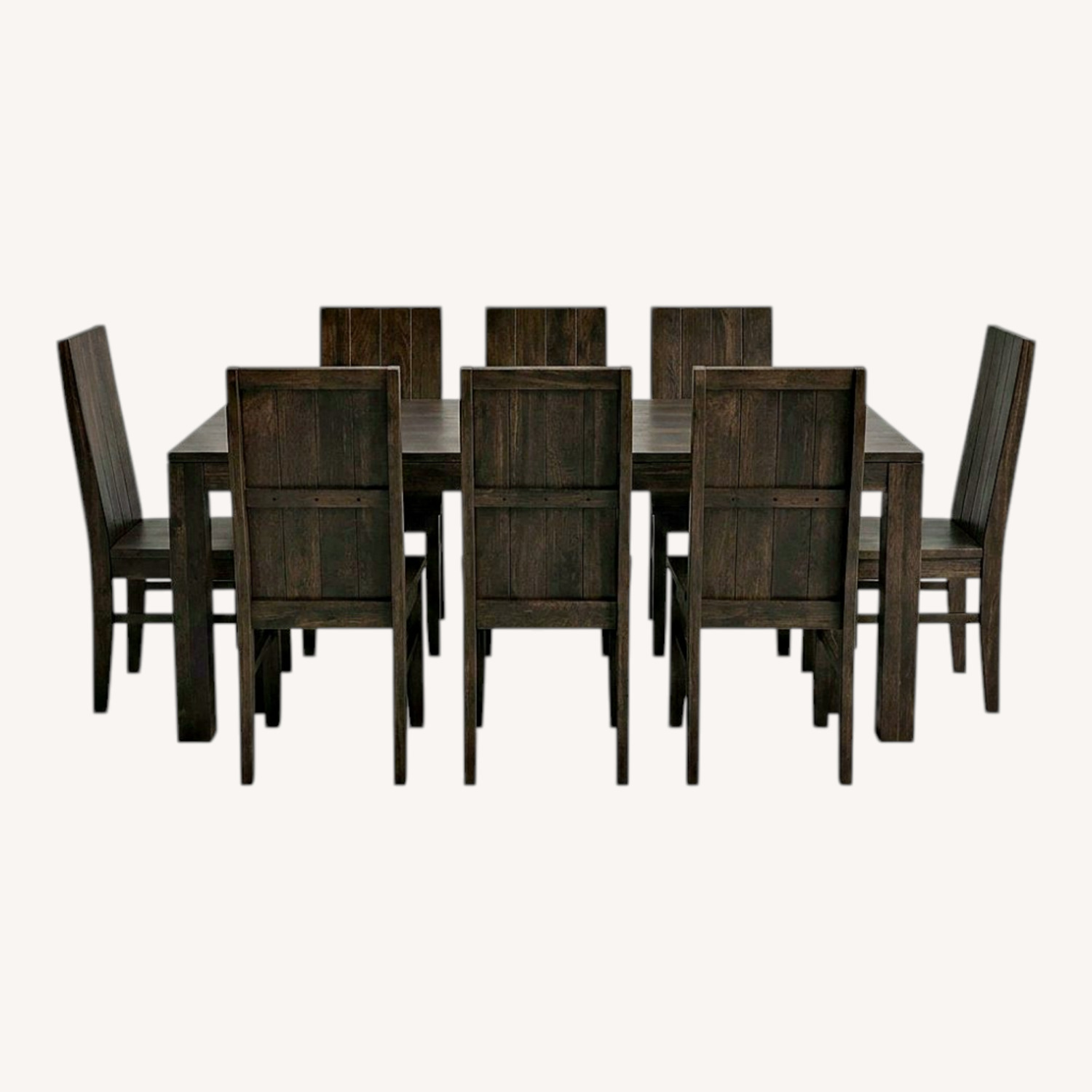Vintage/Antique Finds Dark Brown Wood Dining Sets - image-0